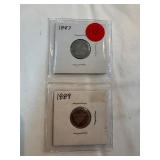 1887- 1889 Liberty Seated Dimes