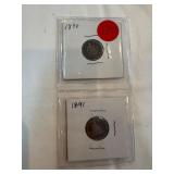 1890-1891 Liberty Seated Dimes