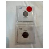 1887-1888 Liberty Seated Dimes