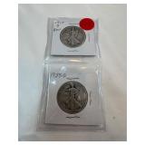 1917-S-1939-S Walking Liberty Half Dollars