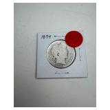 1894 Barber Half Dollar