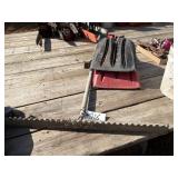 Shovels, Weed Wacker etc