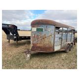 Tandem Axle 13' Cattle Trailer