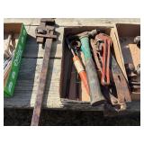 Pipe Wrenches, Hammer & other