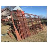 Metal Bale Rack