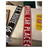 36' Pedal Car Place Street Sign