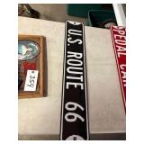 32' U.S. Route 66 Street Sign