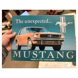 16' x 11.5' Mustang Tin Sign
