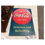 17.5' x 12.25' Coca-Cola Tin Sign