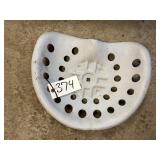 Tin Implement Seat