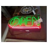 24' x 11' Open neon sign