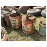 Gas & Oil Cans, Mobil & others