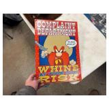 17.25' x 12.5' Yosemite Sam Tin Sign
