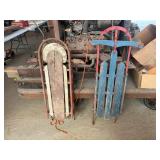 (2) Sleds
