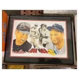 Nolan Ryan, Cal Ripken Signed print