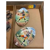 (2) Green Bay Brett Farve Collectors Plates
