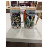 Budweiser Sports Series Steins