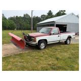 1990 Chevrolet Silverado 1500 4x4 Plow Truck