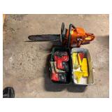 Husqvarna 450 Chainsaw w/supplies