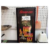 Snap-on 'Day at the Races 97' Clock