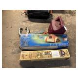 Camping Lot. Tent, lantern, Stakes etc