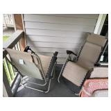 (2) Lounge Chairs