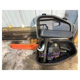 Poulan Wild Thing Chainsaw w/case