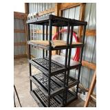(2) 6' Plastic Shelving