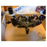Cast Iron Candle Holder