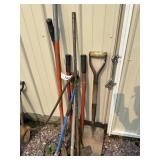 Conduit Bender, Shovel, Torch, Double Bit Axe