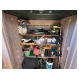 Rubbermaid Storage w/garden items