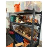 Contents of Shelves. Fall Dï¿½cor