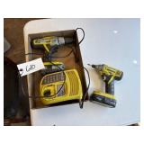 Ryobi Impact Driver, Drill & Charger