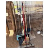 Yard/Hand Tools. Shovels, Pitch forks etc