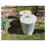 (2) Garbage Cans
