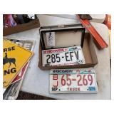 License Plates & holders