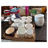 White Dishware