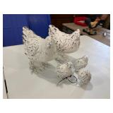 Metal Chickens & Chicks