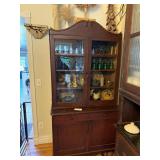 Wood Glass Door Cabinet
