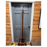 Coat hanger w/umbrella storage
