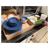 (2) Boxes of Dishes