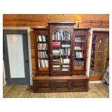 Glass Door Book Cabinet