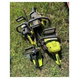 (4) Poulan Chainsaws