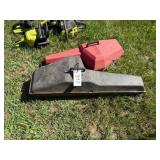 Empty Homelite chainsaw cases