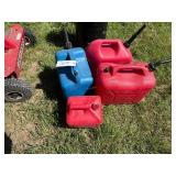 (4) Gas Cans