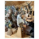 African Kudu Shoulder Mount on Pedistool