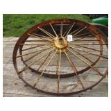 (2) 44'' Steel Wheels