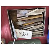 Lot of punches and chisels