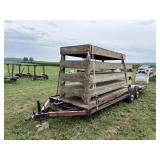 Stage platform and trailer