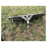 Skid steer receiver plate